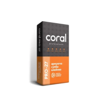 Coral Pro - 27 ЗИМА клей для армування 25 кг