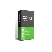 Coral Pro - 33 підлога, що самовирівнюється 25 кг 3-15 мм
