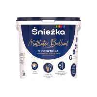 Латексна фарба Sniezka Mattlatex Brilliant 5 л (6,8 кг)